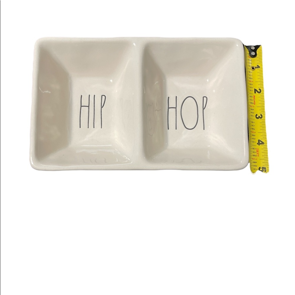 Rae Dunn 2-Compartment Dish